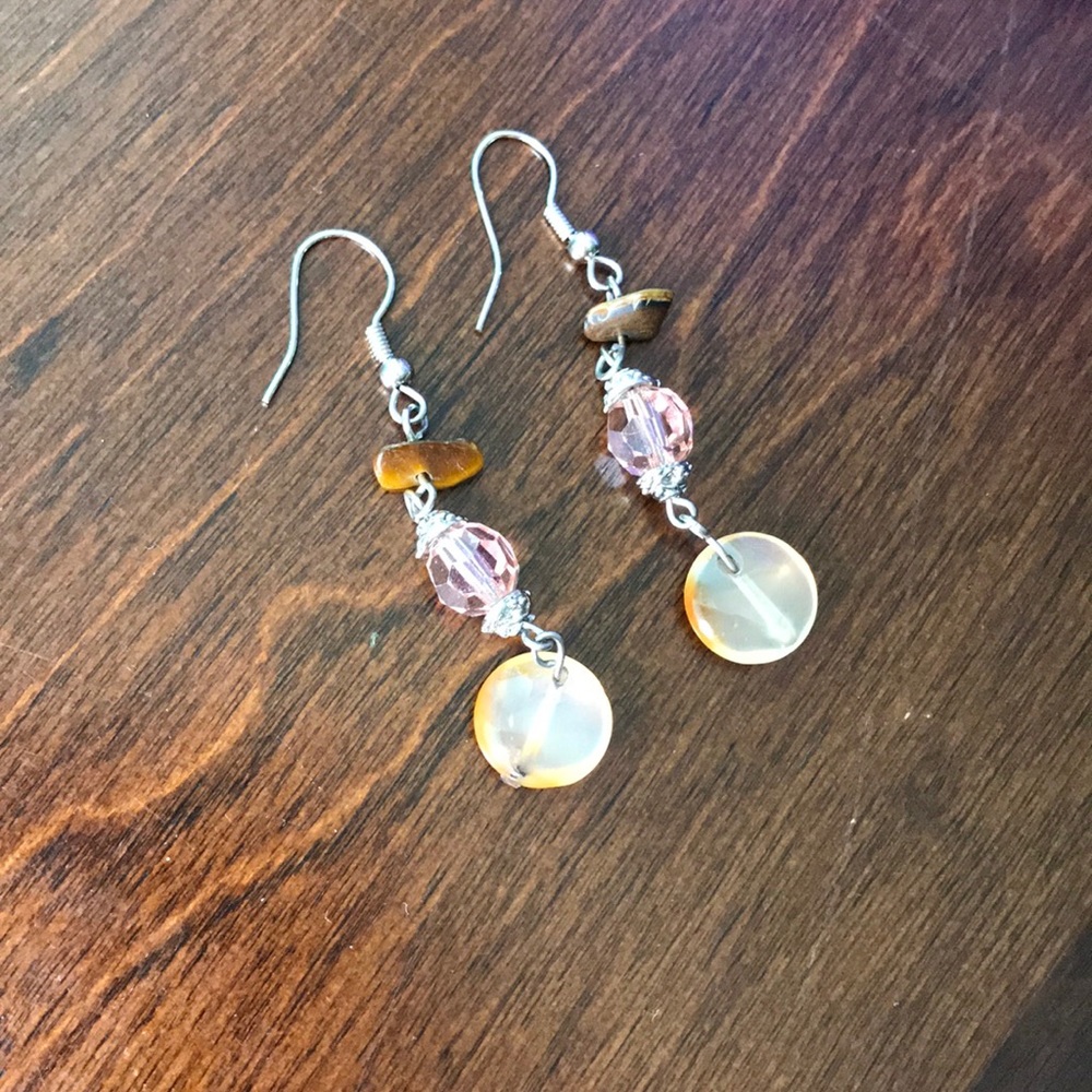 Pretty stone  earrings
